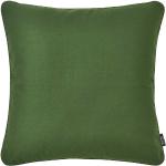 Grüne Unifarbene Kissenbezüge & Kissenhüllen aus Baumwolle maschinenwaschbar 65x65 