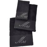Reduzierte Schwarze Handtücher Sets online kaufen