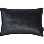 Schwarze Gesteppte Kissenbezüge & Kissenhüllen mit Reißverschluss aus Kunstfaser maschinenwaschbar 40x60 