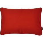 Rote Unifarbene Kissenbezüge & Kissenhüllen mit Reißverschluss aus Baumwolle maschinenwaschbar 40x60 