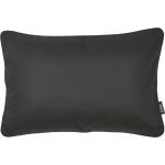 Schwarze Unifarbene Kissenbezüge & Kissenhüllen aus Baumwolle maschinenwaschbar 40x60 