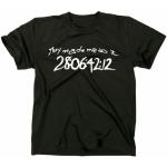 Donnie Darko They Made Me Do It T-Shirt, schwarz, XXL