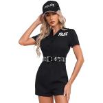 Schwarze Polizei-Kostüme für Damen Größe S 