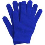 Royalblaue Strick-Handschuhe für Damen Einheitsgröße für den für den Herbst 