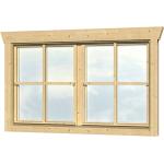 Skan Holz Gartenhaus-Fenster aus Holz 
