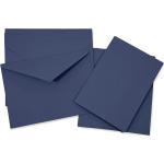 Marineblaue Buttinette Einladungskarten & Einladungen DIN A5 aus Papier 5-teilig 