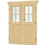 Skan Holz Gartenhaus-Türen aus Holz 
