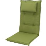 Grüne Doppler Sesselauflagen Hochlehner aus Kunststoff 