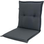 Reduzierte Anthrazitfarbene Gesteppte Stuhlauflagen aus Polyester 