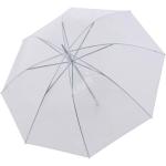 Weiße Doppler Durchsichtige Regenschirme durchsichtig zur Hochzeit 