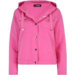 Reduzierte Pinke Doris Streich Mini Kurzjacken & Cropped-Jackets mit Kapuze für Damen Größe XL Große Größen 