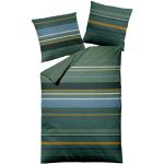 Grüne Motiv Dormisette Biberbettwäsche aus Baumwolle 135x200 