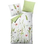 Rosa Unifarbene Dormisette Bettwäsche Sets & Bettwäsche Garnituren mit Reißverschluss aus Mako-Satin 155x220 