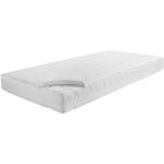 Weiße Dormisette Matratzenauflagen & Unterbetten aus Baumwolle 90x190 