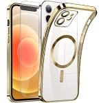 Reduzierte Gelbe iPhone 12 Hüllen Art: Soft Cases durchsichtig aus Silikon 