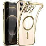 Reduzierte Gelbe iPhone 12 Pro Hüllen Art: Soft Cases durchsichtig aus Silikon 