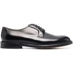 Schwarze Business Doucal´s Runde Derby Schuhe in Normalweite aus Leder für Herren Größe 41 