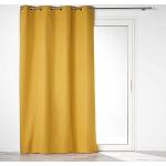Gelbe Unifarbene Douceur d'Intérieur Schlaufenschals & Ösenschals aus Polyester blickdicht 