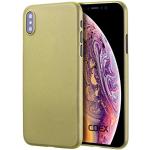 Gelbe Elegante iPhone XS Max Cases Art: Slim Cases durchsichtig 