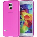 Pinke Elegante Samsung Galaxy S5 Cases Art: Slim Cases durchsichtig 