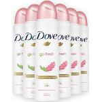 Dove Go Fresh Granatapfel Spray, 6er-Pack