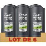 Dove Men+Care Duschgel für Herren, Mineralien und Salbei, feuchtigkeitsspendend und erfrischend (6 x 250 ml)