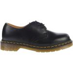 Schwarze Business Runde Derby Schuhe mit Schnürsenkel aus Leder atmungsaktiv für Herren 