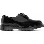 Reduzierte Schwarze Business Dr. Martens 1461 Mono Derby Schuhe aus Gummi für Damen Größe 39 