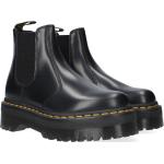 Reduzierte Schwarze Dr. Martens 2976 Quad Chelsea-Boots aus Leder für Damen Größe 42 