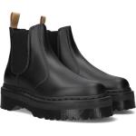 Reduzierte Schwarze Dr. Martens Chelsea Chelsea-Boots aus Leder für Damen Größe 41 mit Absatzhöhe 5cm bis 7cm 