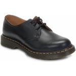 Reduzierte Schwarze Business Dr. Martens Smooth Derby Schuhe aus Leder für Damen Größe 43 