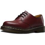 Reduzierte Rote Business Dr. Martens Derby Schuhe aus Glattleder für Damen Größe 40 