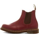 Rote Vintage Dr. Martens Chelsea Chelsea-Boots aus Leder für Herren Größe 38 