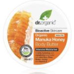 Dr.Organic Bio Körperbutter 200 ml mit feuchtigkeitsspendenden Streifen mit Honig 