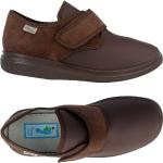 Braune Dr. Orto Plateauabsatz Orthopädische Schuhe in Schmalweite aus Textil Atmungsaktiv für Herren Größe 48 mit Absatzhöhe bis 3cm 