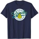 Blaue Der Grinch T-Shirts für Damen Größe S für den für den Sommer 