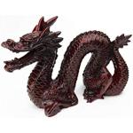 Reduzierte Dunkelrote Asiatische 19 cm Lachineuse Drachenfiguren 