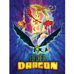 Drachenzähmen Leicht Gemacht Poster Leinwandbild Auf Keilrahmen - Fly Like A Dragon (80 x 60 cm)