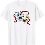Drama Comedy Tragedy Masks Theater Light T-Shirt