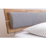 Weiße Moderne Hasena Dream-Line Nachhaltige Betten-Kopfteile geölt aus Eiche gepolstert 