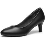 Schwarze Dream Pairs Spitze High Heels & Stiletto-Pumps aus PU rutschfest für Damen Größe 40 