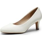 Weiße Dream Pairs Spitze High Heels & Stiletto-Pumps aus PU rutschfest für Damen Größe 36 