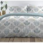 Reduzierte Hellblaue Moderne Bettwäsche Sets & Bettwäsche Garnituren aus Baumwolle 3-teilig für den für den Frühling 