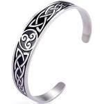 Skandinavische Keltische Armbänder aus Stahl für Herren zum Valentinstag 