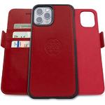 Reduzierte Rote Vegane iPhone 12 Hüllen Art: Flip Cases mit Bildern aus Kunstleder mit RFID-Schutz für Herren 