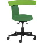 Reduzierte Grüne Mayer Sitzmöbel Drehhocker aus Textil Breite 50-100cm, Höhe 50-100cm, Tiefe 50-100cm 