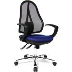 Blaue Unifarbene Moderne xxxlutz Ergonomische Bürostühle & orthopädische Bürostühle  gepolstert 