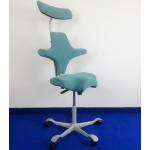 Hellgraue Bürostühle mit Kopfstütze gepolstert Breite 0-50cm, Höhe 0-50cm, Tiefe 0-50cm 