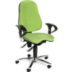 Apfelgrüne Topstar Sitness Bürostühle & Schreibtischstühle mit Armlehne 