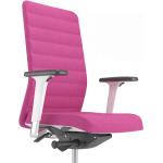 Violette Bürostühle mit Kopfstütze aus Stoff höhenverstellbar 